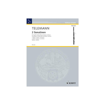 Telemann G.P. - 2 Sonatinen - Basson & Piano