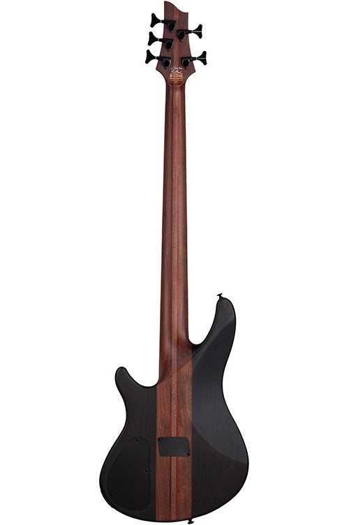 CB-5 Signature Charles Berthoud See Thru Zwart satijn