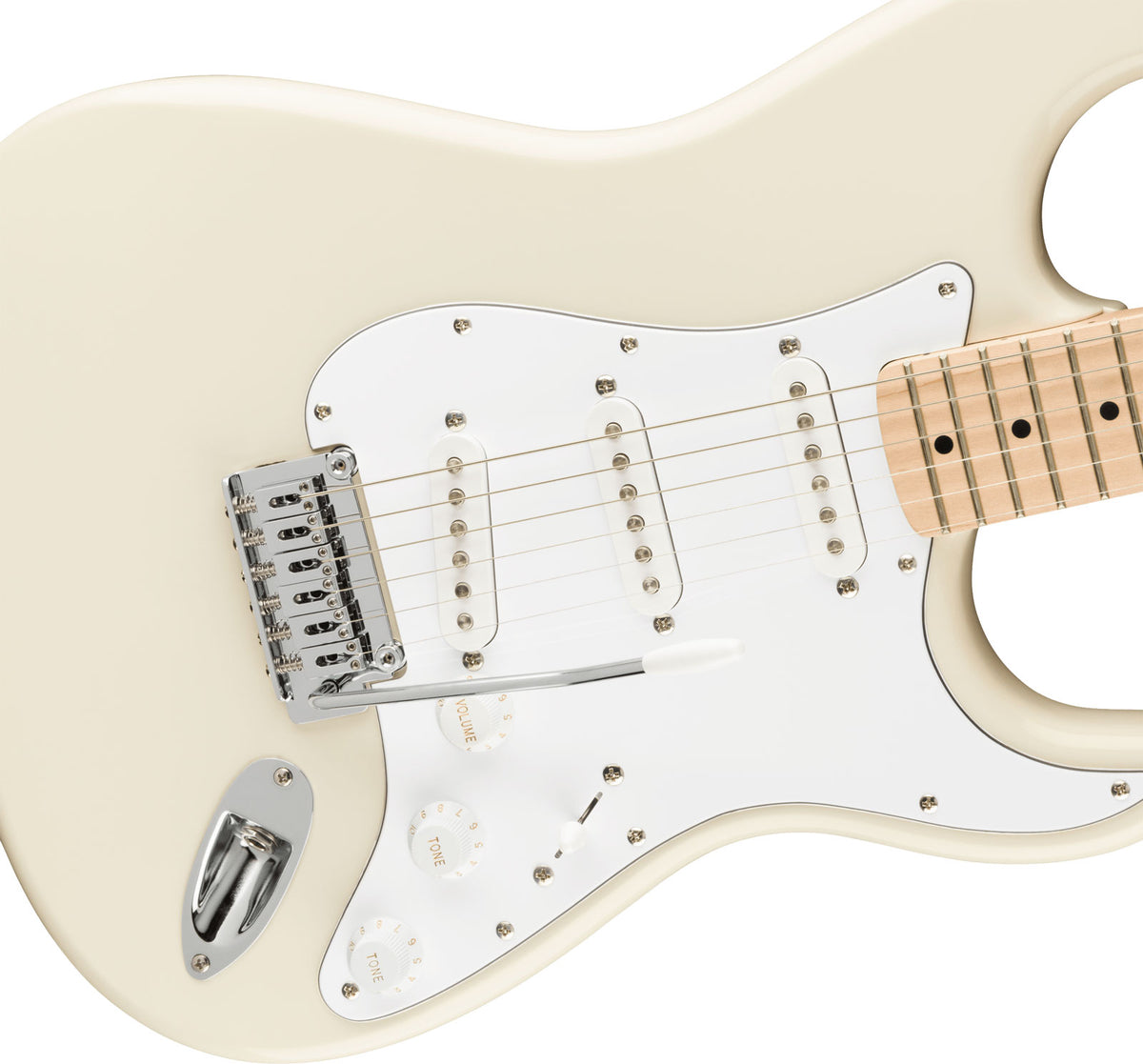 Stratocaster Affinity MN Olympic White - Gereviseerd