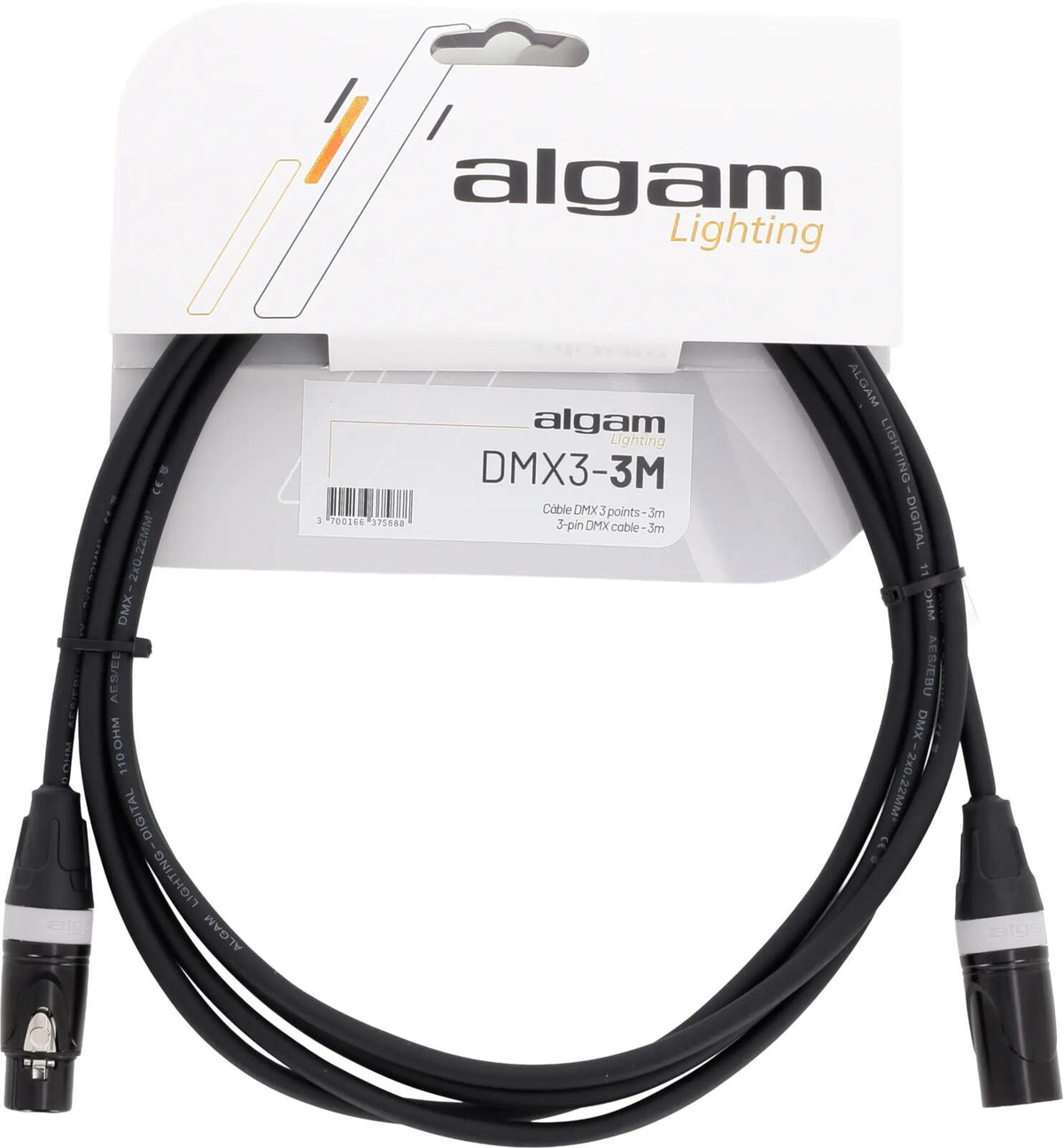 DMX-kabel 3-polig - 3M