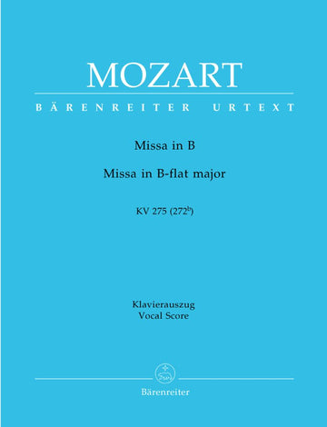 Moz W.A. - Messe En Sib Majeur Kv 275 - Ch Piano