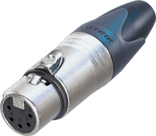 XLR FEMALE PLUG 5-POLE XX SERIES