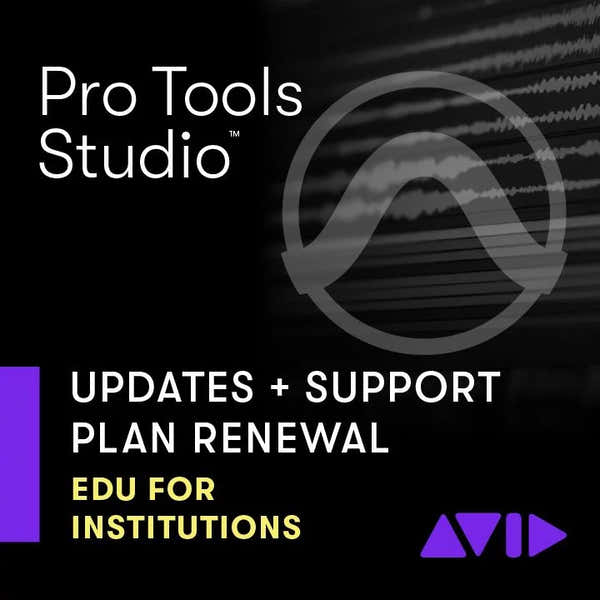 Pro Tools Studio Verlenging van het Education INST UPD-plan