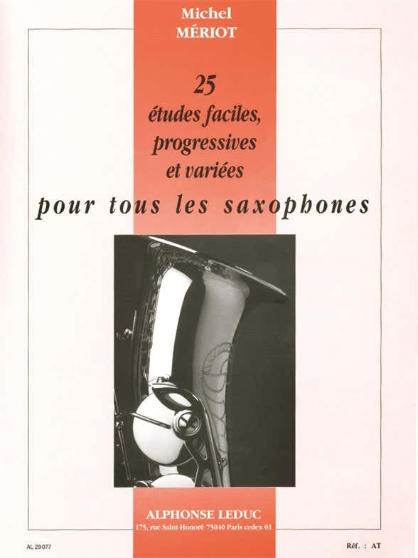 25 Etudes faciles progressives et variées