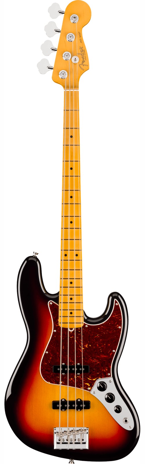 Jazz Bass American Professional, MN 3-kleurige Sunburst