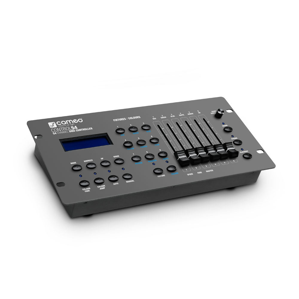 BESTURING 54 - 54-KANAALS DMX-CONTROLLER