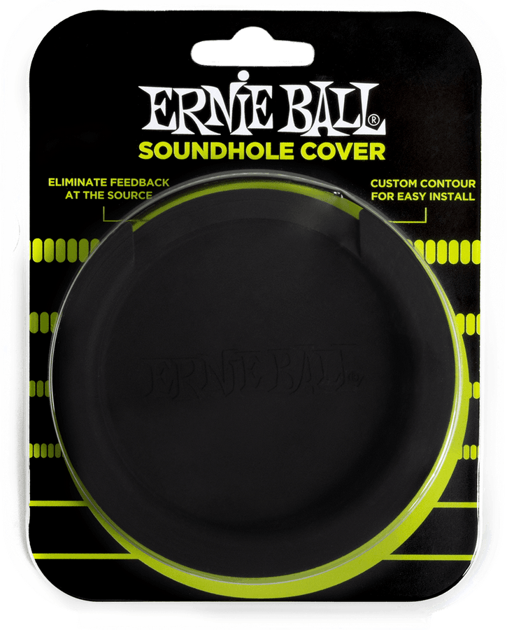 Black soundhole cover