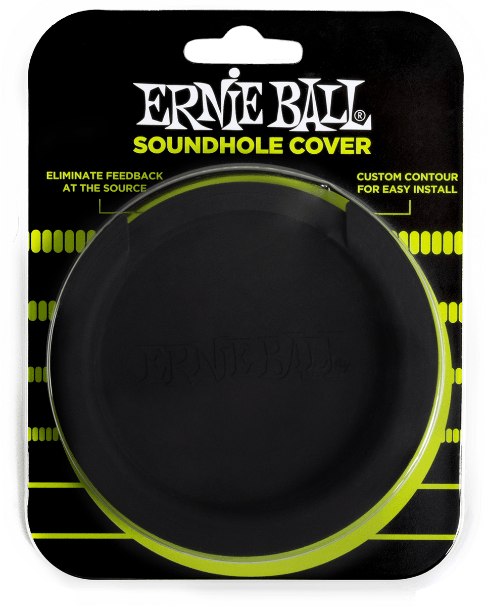 Ernie Ball Black soundhole cover