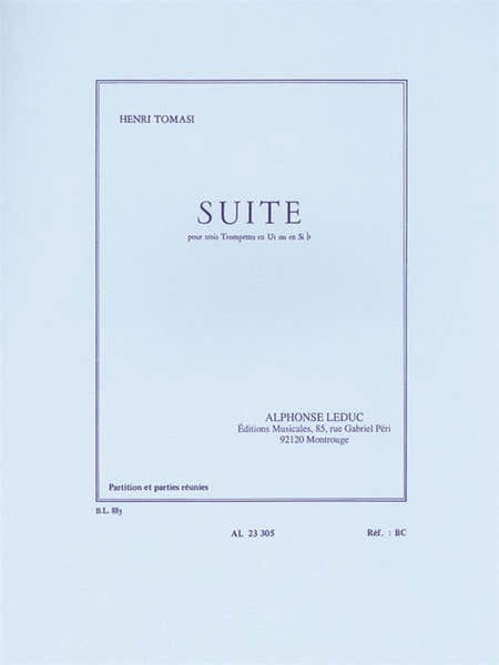 Leduc Suite pour trois trompettes