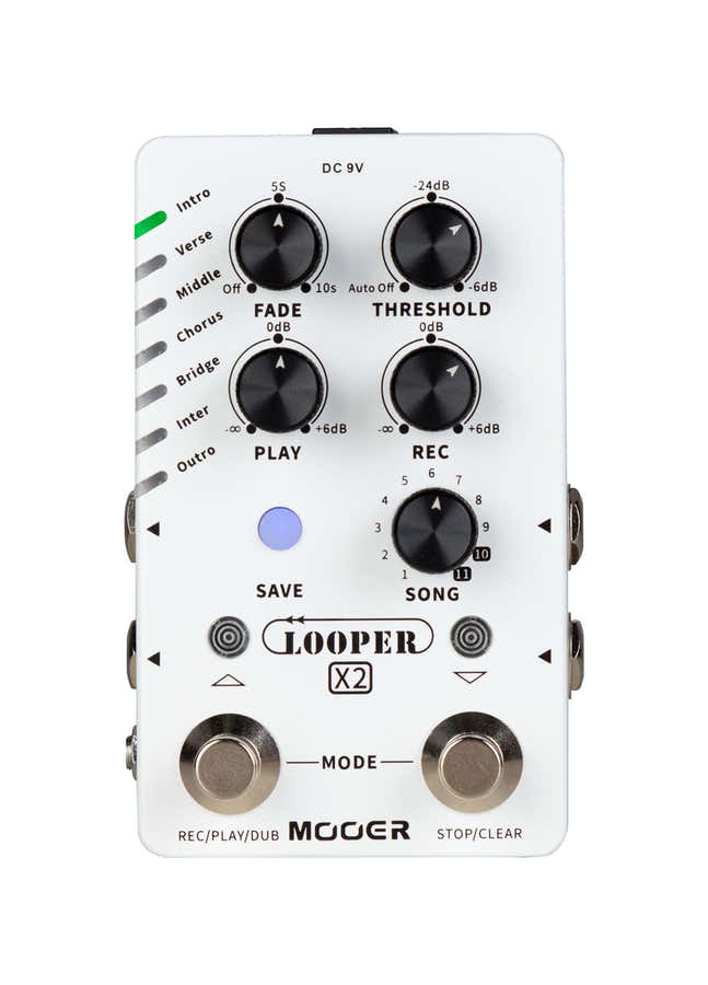 Stereo-looper X2 Wit
