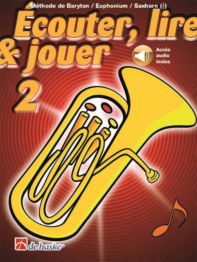 Écouter Lire Et Jouer Vol.2 Bariton Euphonium Saxhorn Vioolsleutel