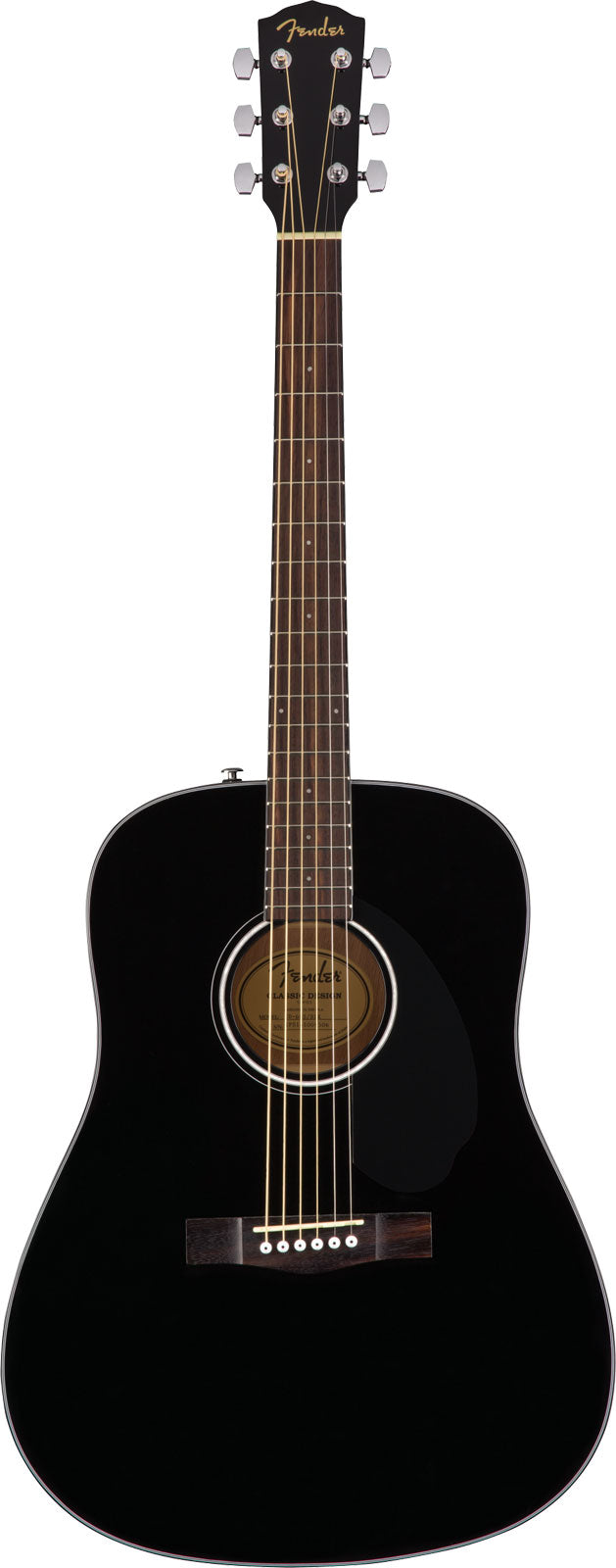 Fender Cd-60S Dreadnought Wn Black
