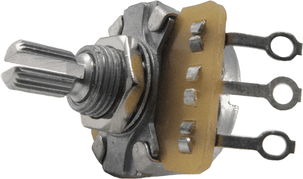 POTENTIOMETER 250K AXE CANNELE GUITAR
