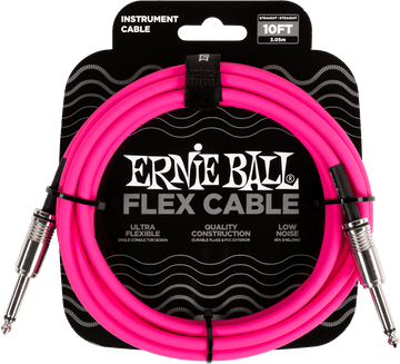 Instrumentkabels Flex Jack/jack 3M Roze