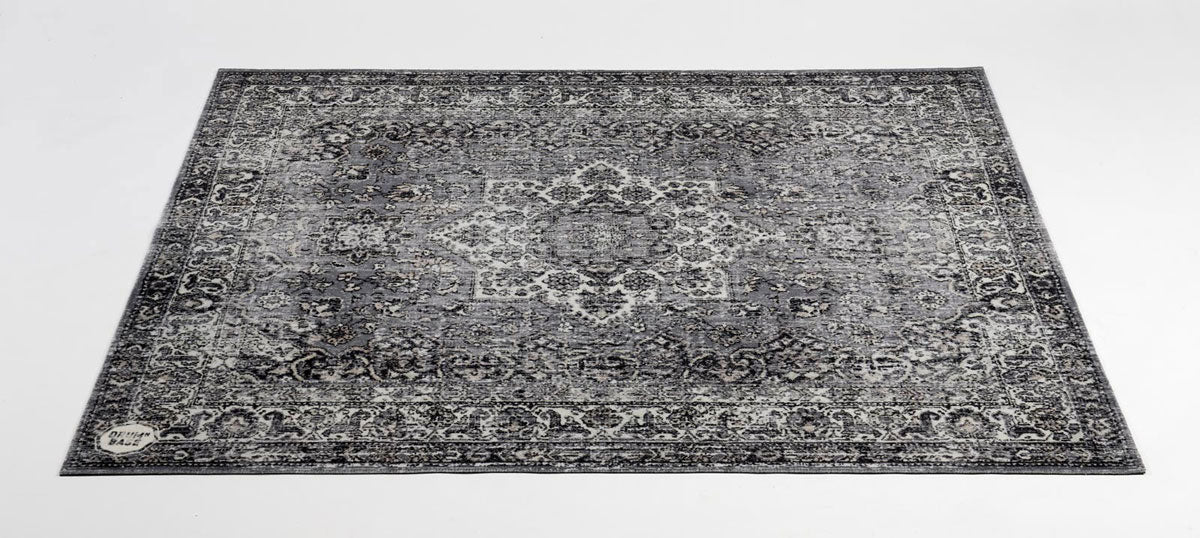 Drum N Base VPCLB-GRY Mat Vintage Persian Club Series 1.63 X 1.42M Antislip Grijs
