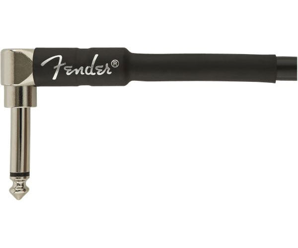PROFESSIONAL INSTRUMENT CABLE STRAIGHT-ANGLE 10' BLACK