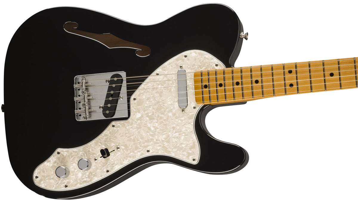 Telecaster 60s Thinline Vintera II MN Zwart