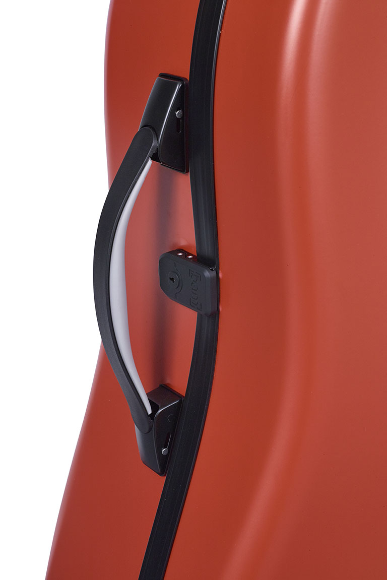 Cellokoffer 4/4 Slim Hightech - Oranje