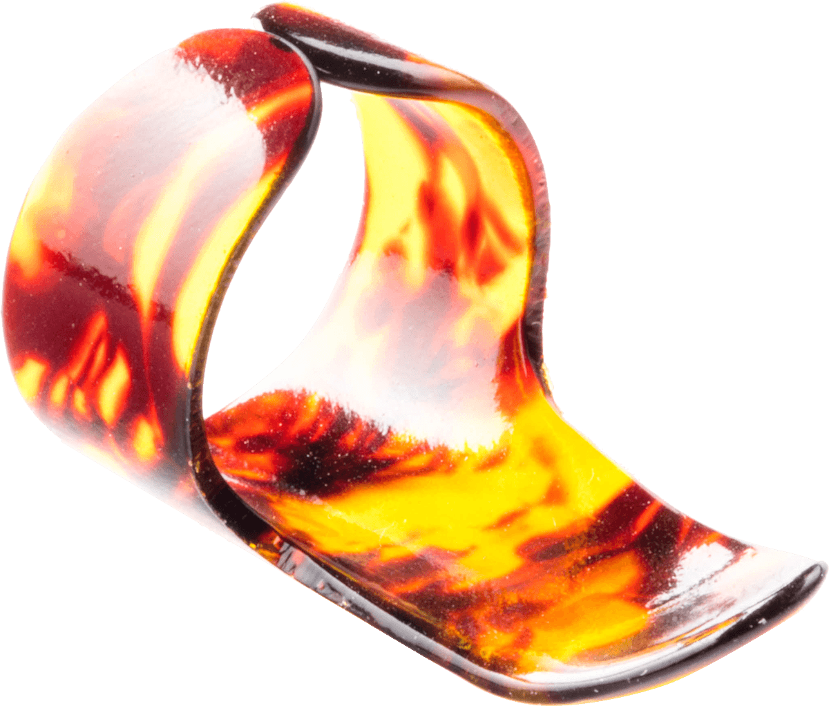 12 x Vingerplectrums Medium Schelp