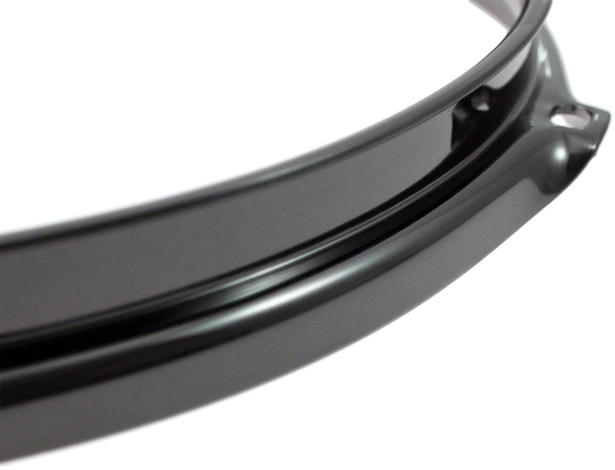 H30-10-6BK - 10" 6 Holes Black 3.0mm Super Triple Flange Drum Hoop
