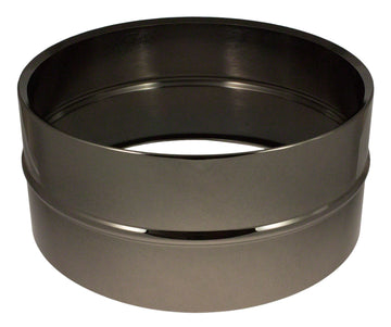 14X6.5 Zwarte Vernikkelde Messingketel (messing)