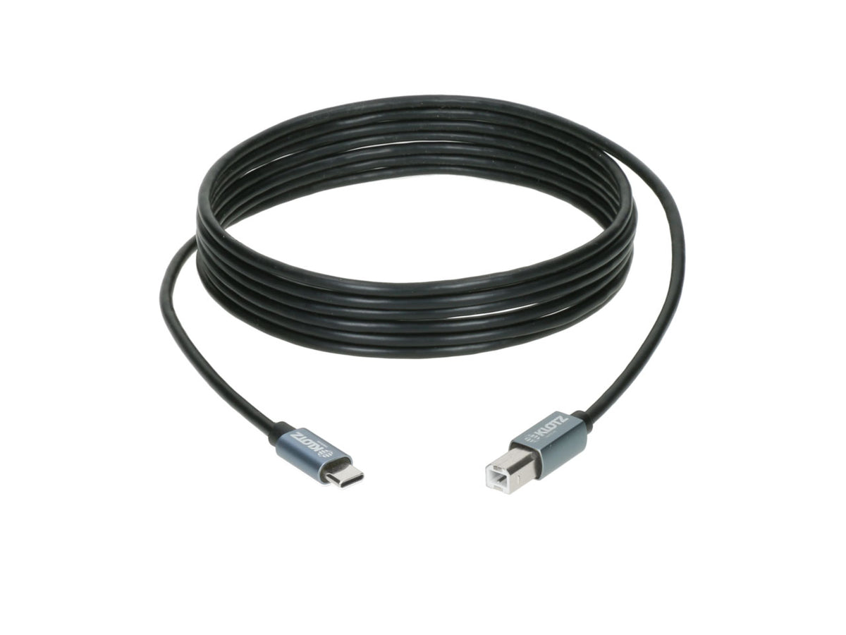 Klotz USB 2.0 C to B 0,5m