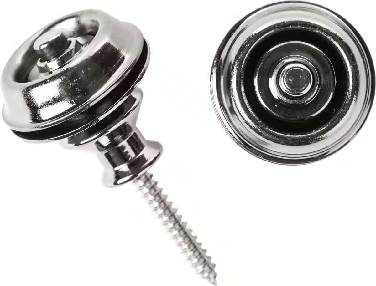 Straplock Dual - Zwart chroom
