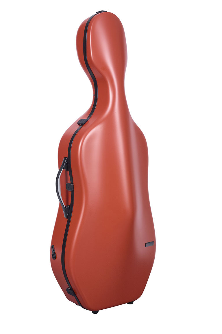 Cellokoffer 4/4 Slim Hightech - Oranje