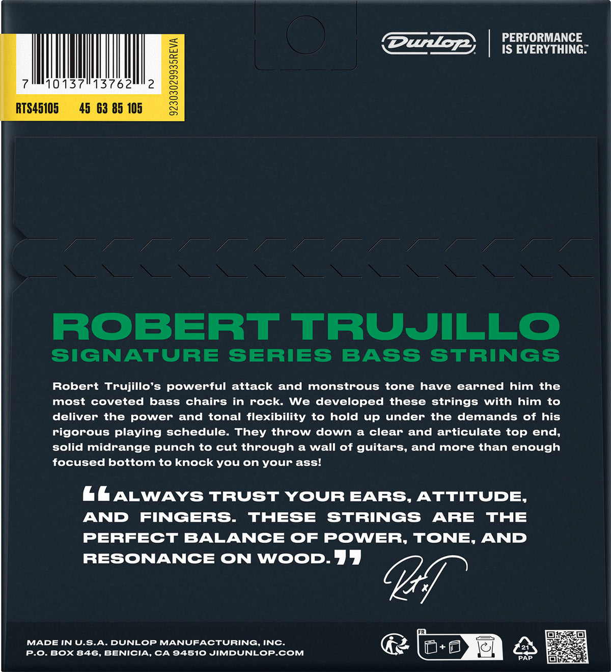 Robert Trujillo Signature Nikkel 45-105