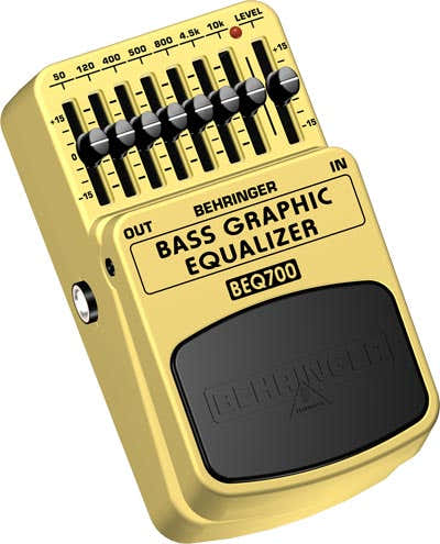 Grafische bas-equalizer BEQ700