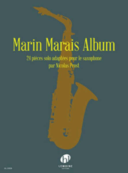 Lemoine Prost Nicolas - Marin Marais Album - Saxophone
