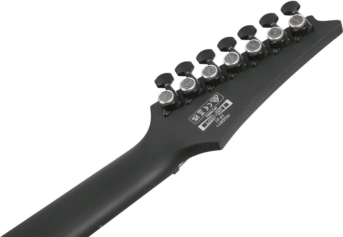 RGDRB71-BKF Zwart Mat Iron Label