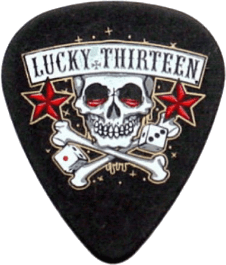 36 x 0,60mm Lucky 13 Serie II Zwart #11 Skull Dice