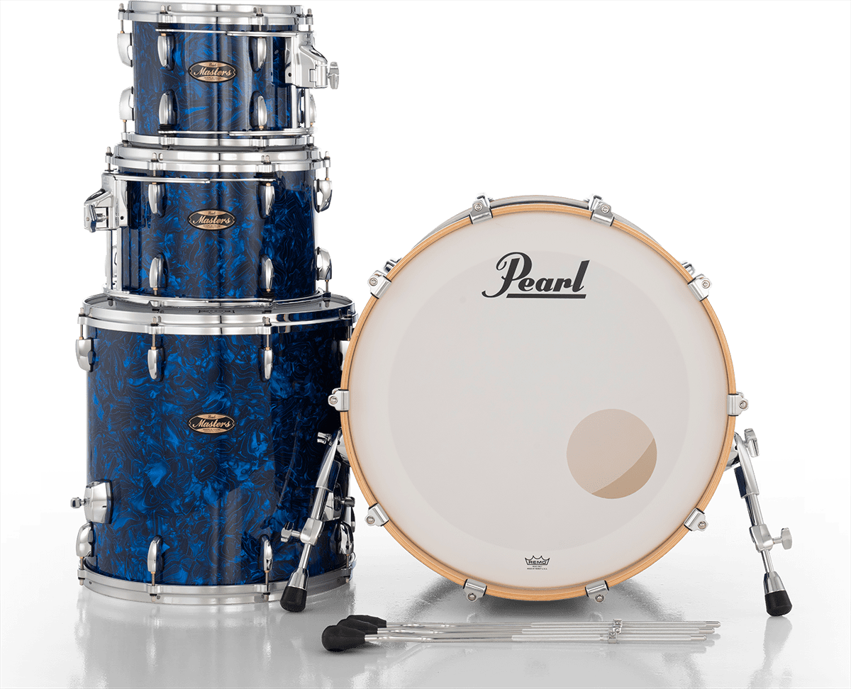 Masters Maple Gum Stage 22 GYROLOCK-l Blauwe Abalone