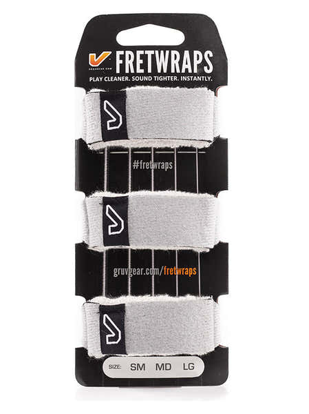 Gruvgear FretWraps 3-pack Steenwit - Groot