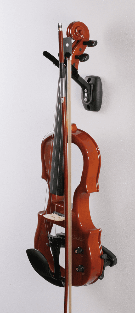 VIOLIN WALL HOLDER BLACK