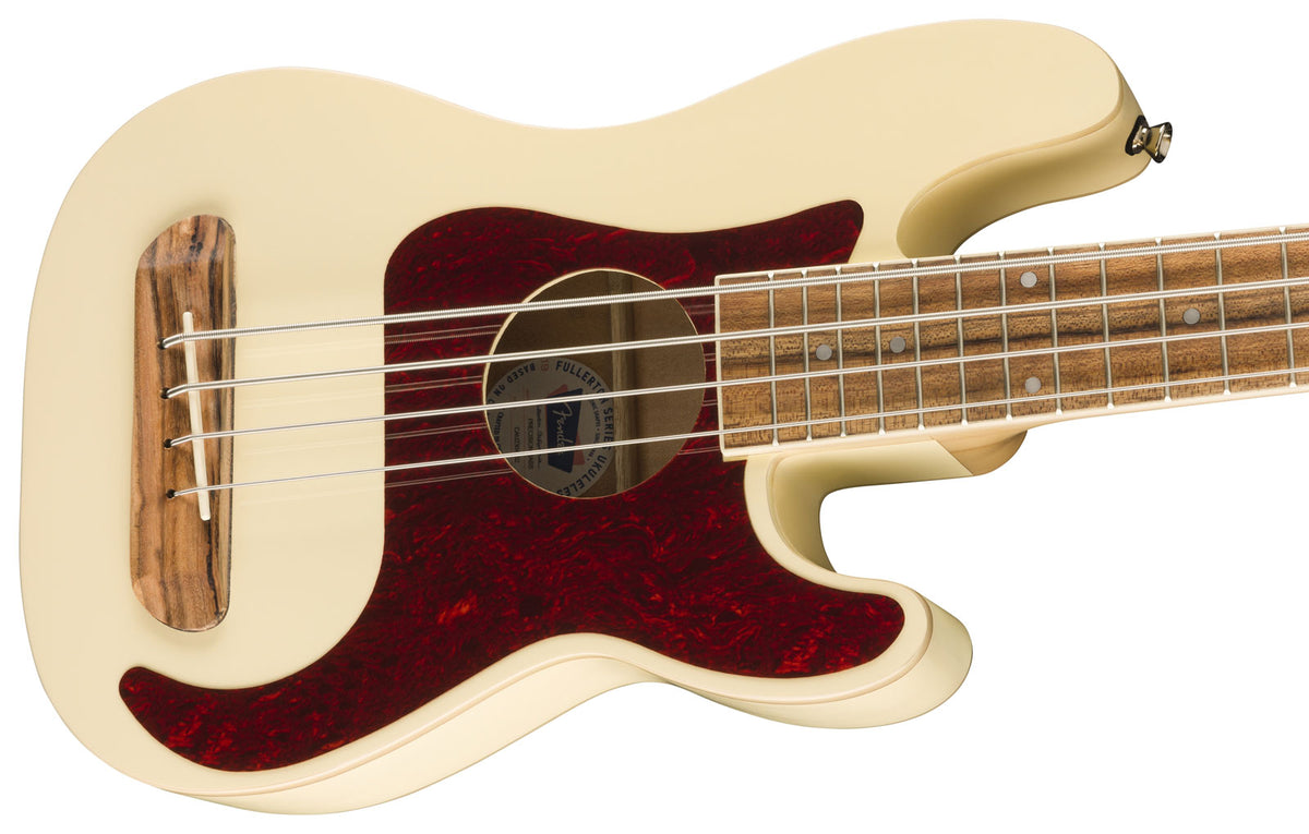 Precision Bass Fullerton Uke WN Olympisch wit