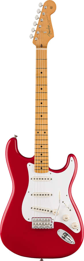 Stratocaster Eind jaren 50 Vintera III MN Dakota-rood