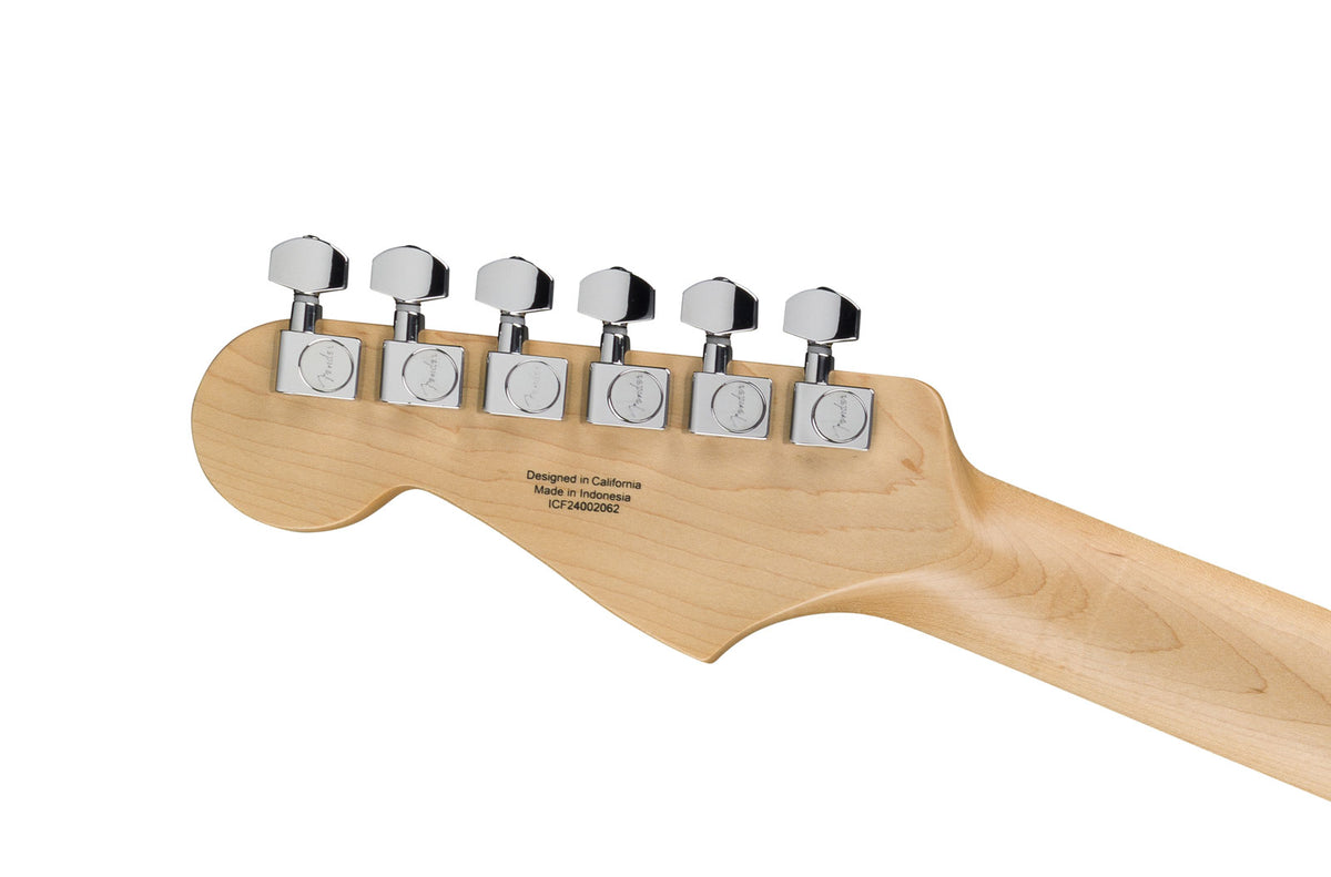 Standard Stratocaster LRL Witte Slagplaat Aqua Marine Metallic