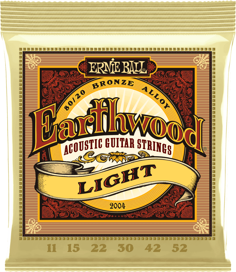 Ernie Ball 2004 ACOUSTIC EARTHWOOD BRONZE 11 52