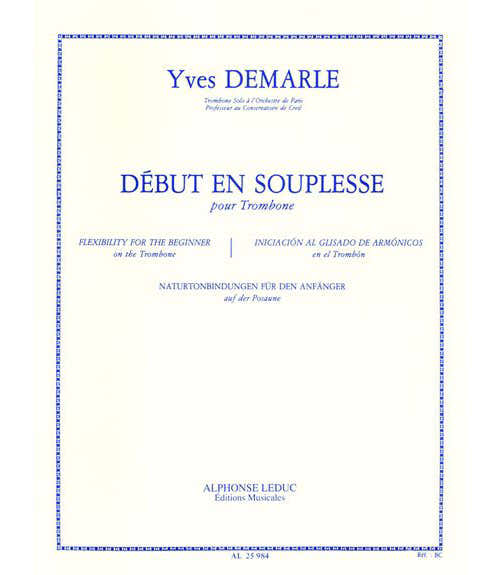 Leduc Demarle - Debut En Souplesse - Trombone