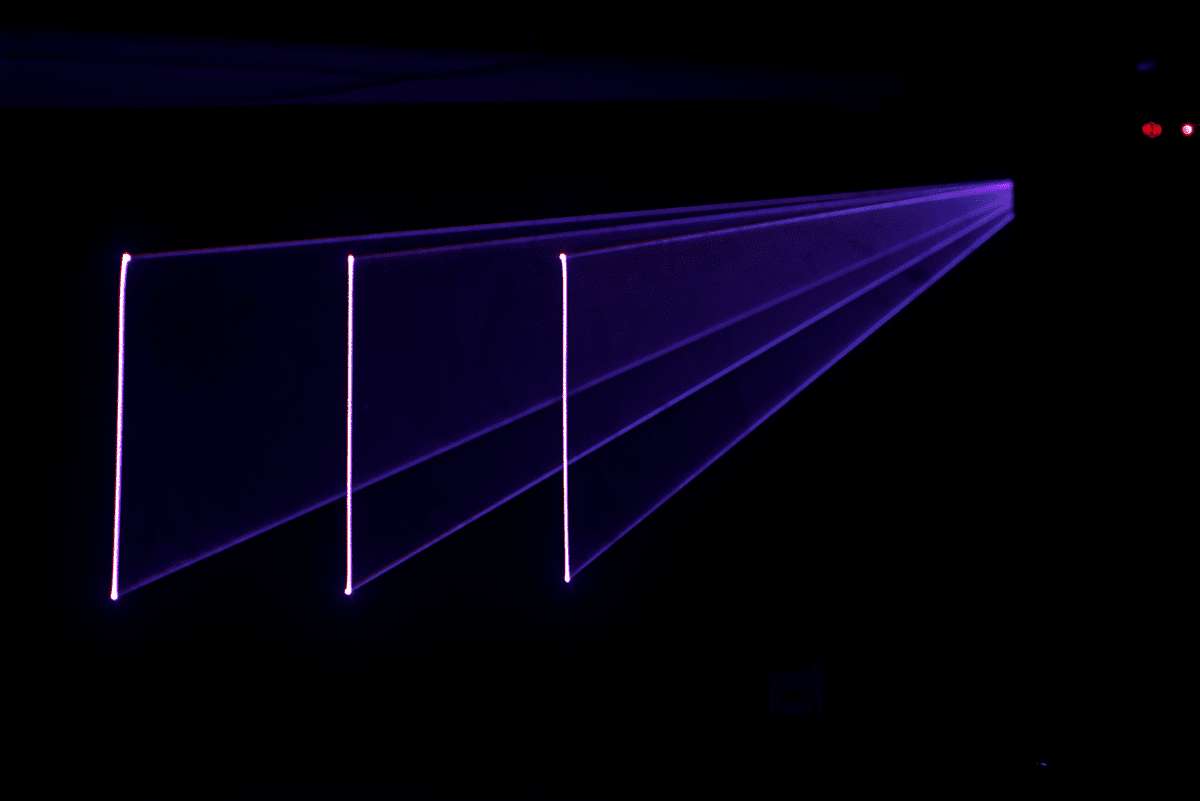 SPECTRUM 1500 RGB - POLYCHROOM LASER GROEN ROOD BLAUW