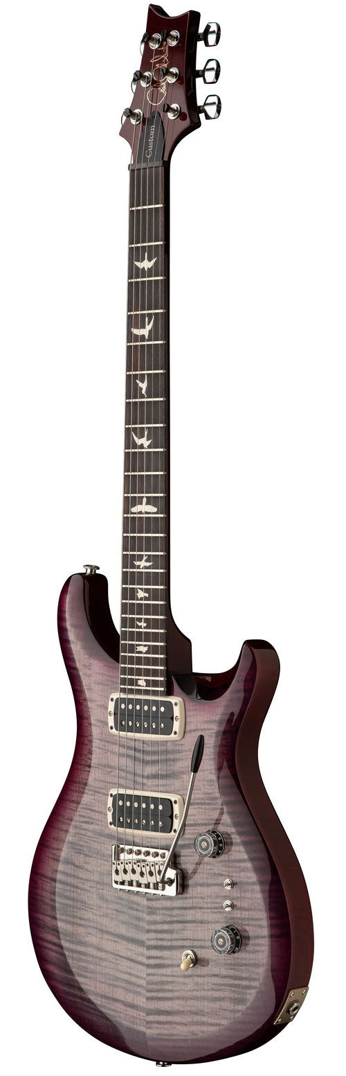 Custom 24-08 S2 Vervaagd Grijs Zwart Paars Burst