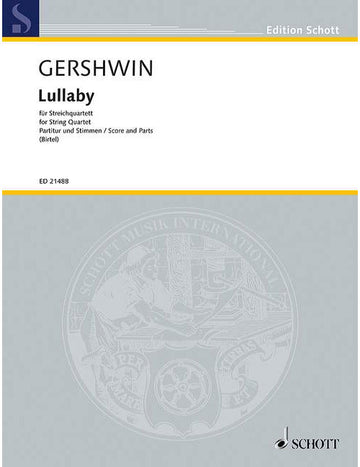 Gershwin - Lullaby - String Quartet
