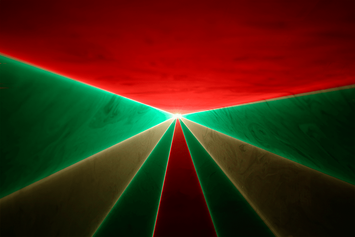 SPECTRUM 500 RGB - POLYCHROOM LASER GROEN ROOD BLAUW