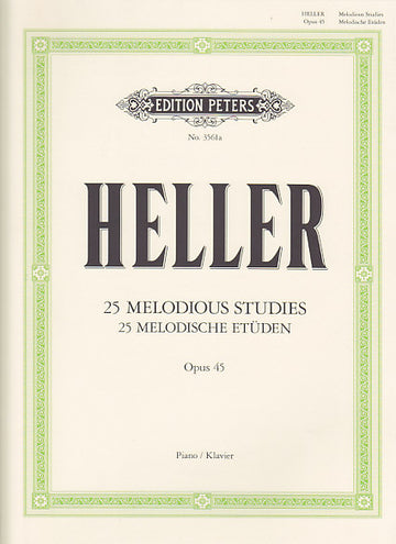 Heller S. - 25 Etudes Melodiques Op.45 - Piano