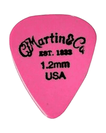 Paarse Plectrums 1,2mm