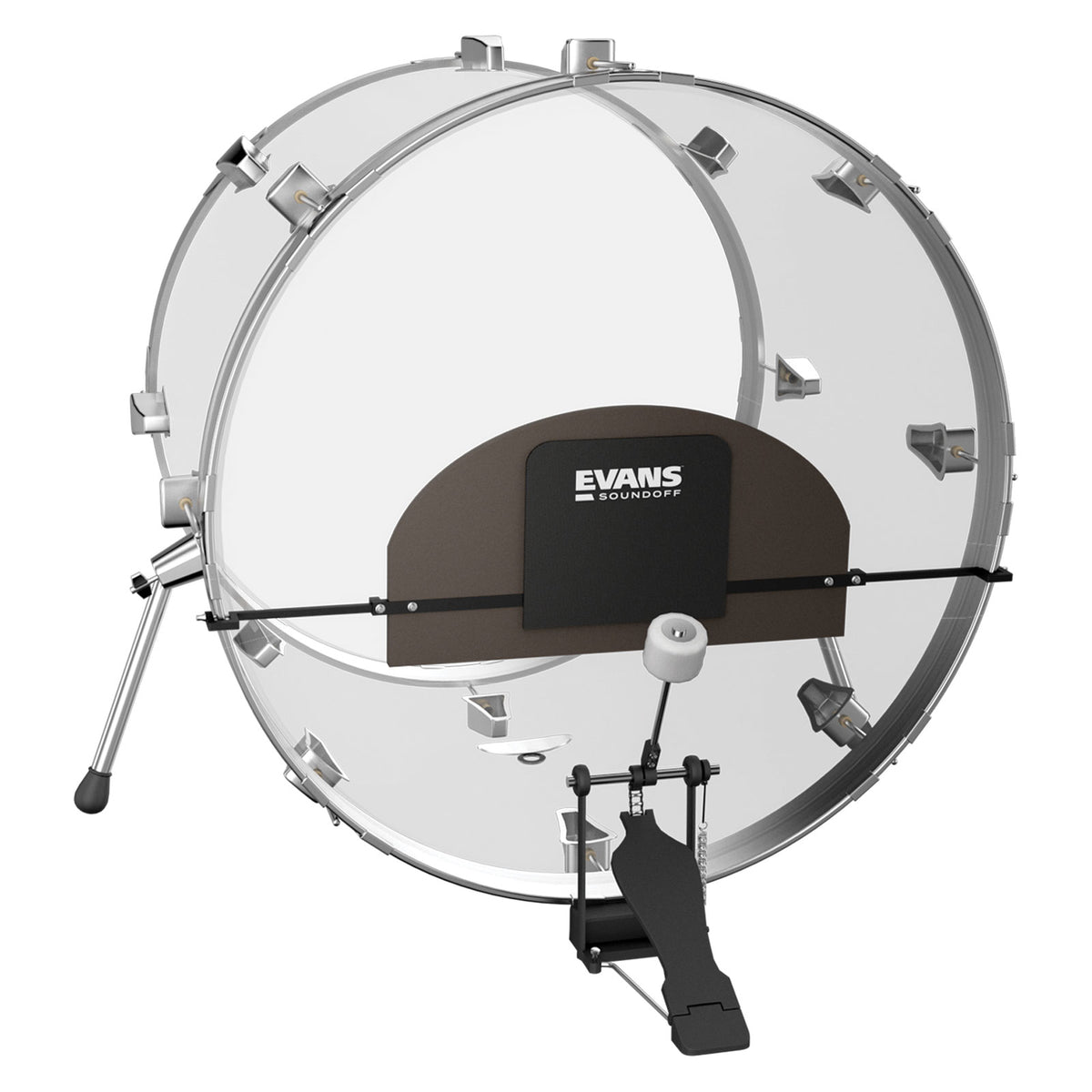 Evans SOBASS - SOUND OFF UNIVERSAL BASSDRUM DEMPMAT - 18 TO 26
