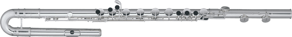 305 Basfluit Quantz - Gebogen Kop + C-Voet