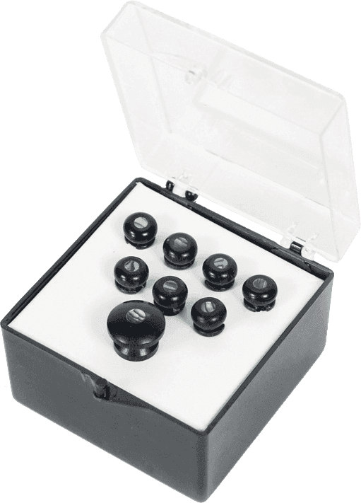 C.F. Martin & Co ACCESSORIES PARTS FOR STAINED PINS EBONY PEARL DOT